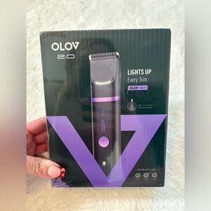 Olov 2.0 Hair Trimmer with Purple Accents NIB